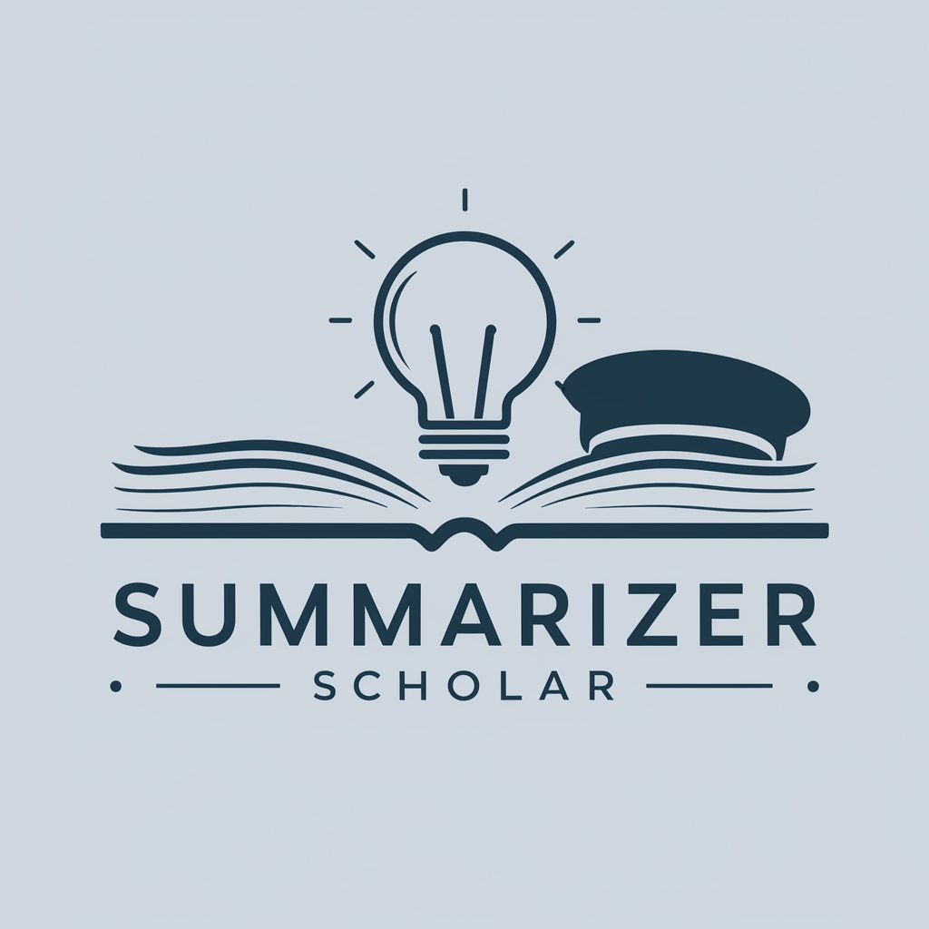 Summarizer Scholar in GPT Store