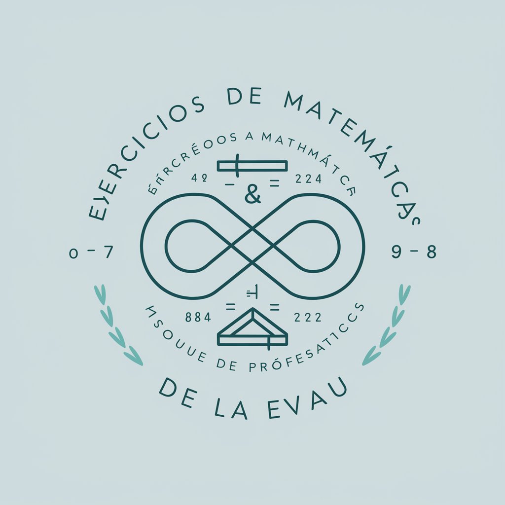 Ejercicios de Matemáticas de la EVAU in GPT Store