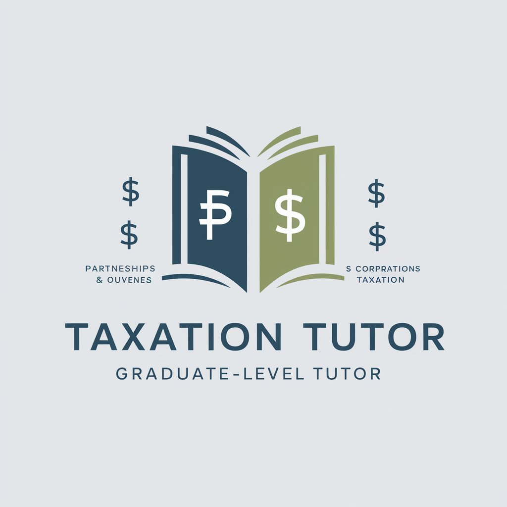 Taxation of Partnerships & S Corporations Tutor in GPT Store