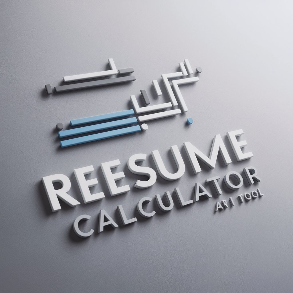 Resume Calculator