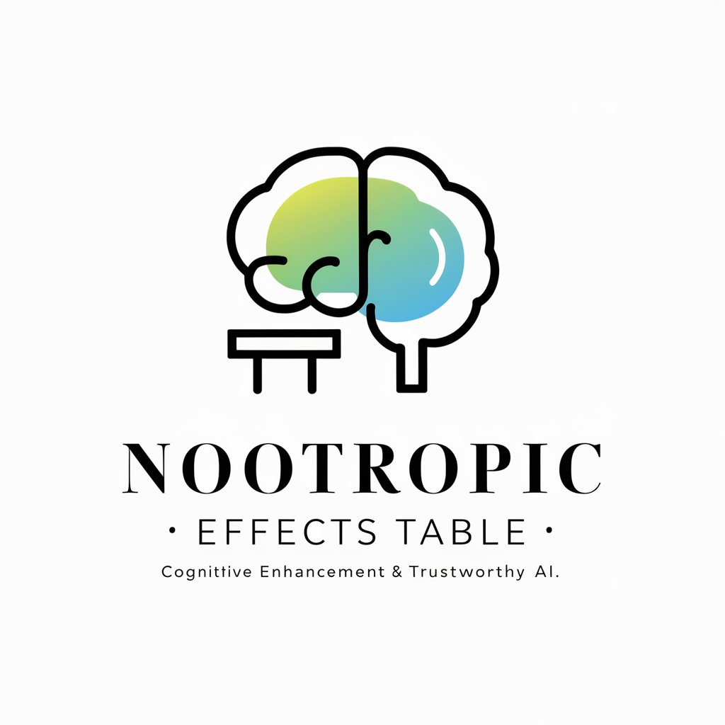 Nootropic Effects Table in GPT Store