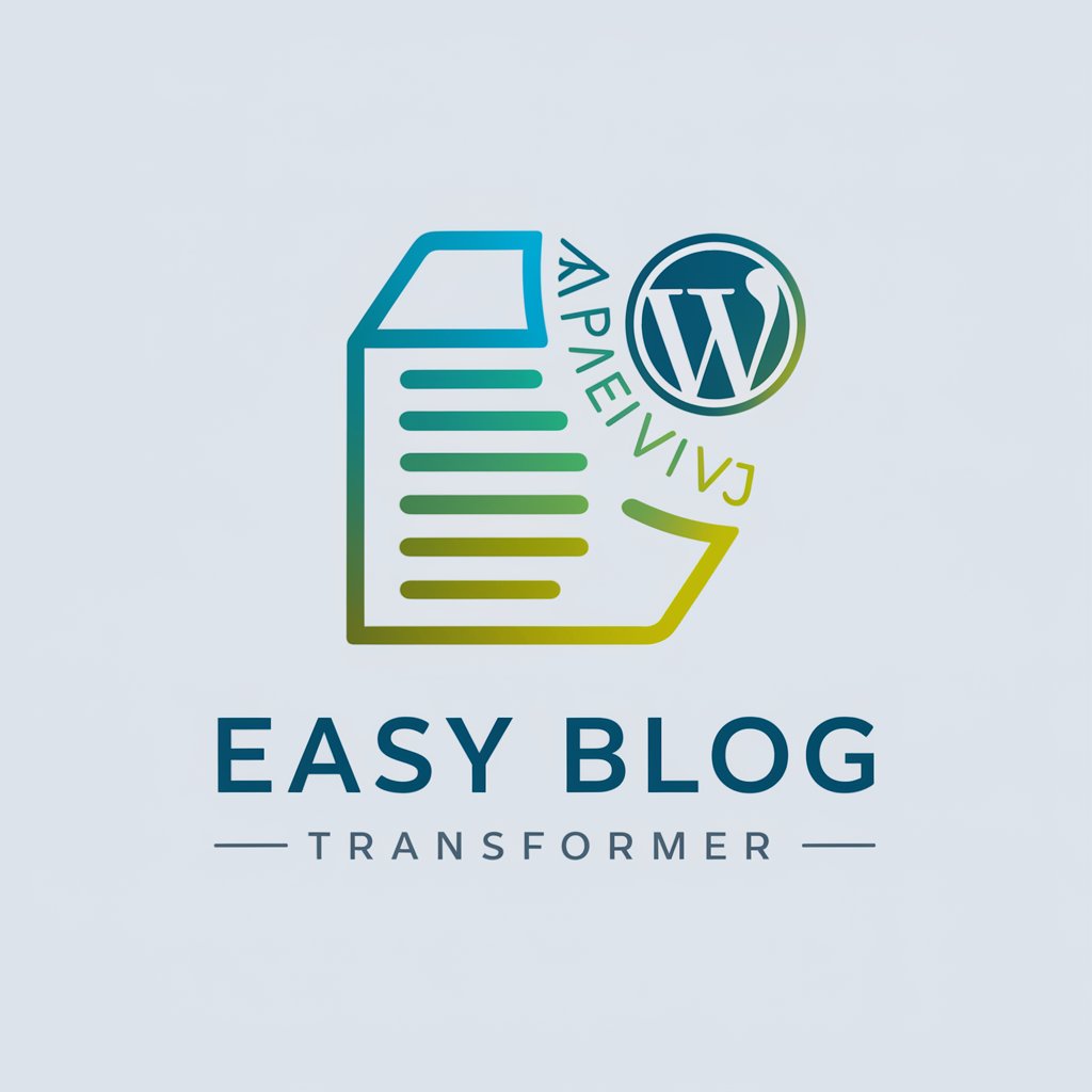 Easy Blog Transformer in GPT Store