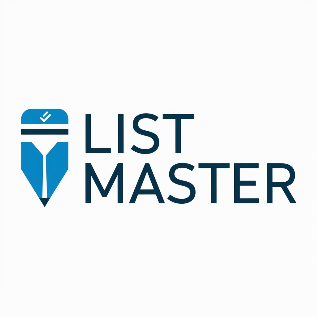 List Master in GPT Store