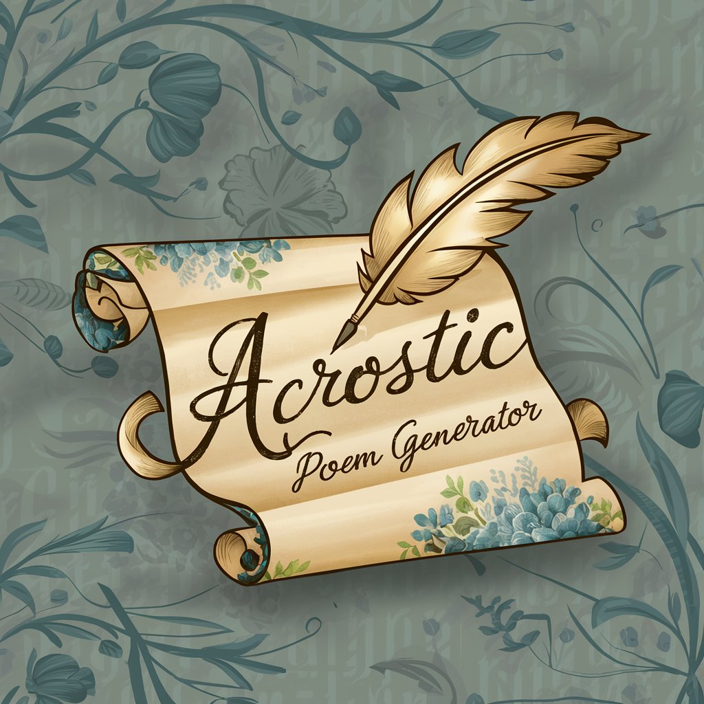 Acrostic Poem Generator