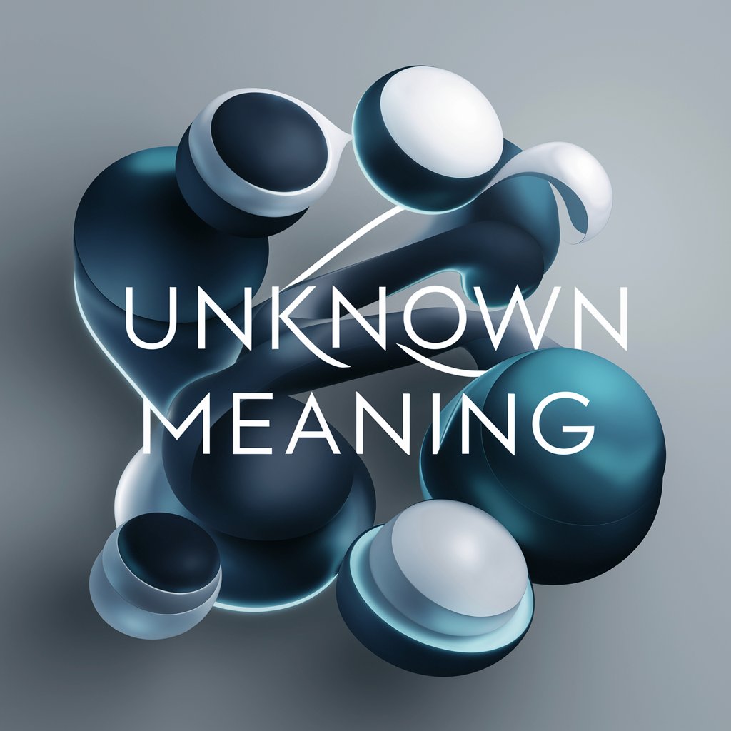 Unknown meaning?