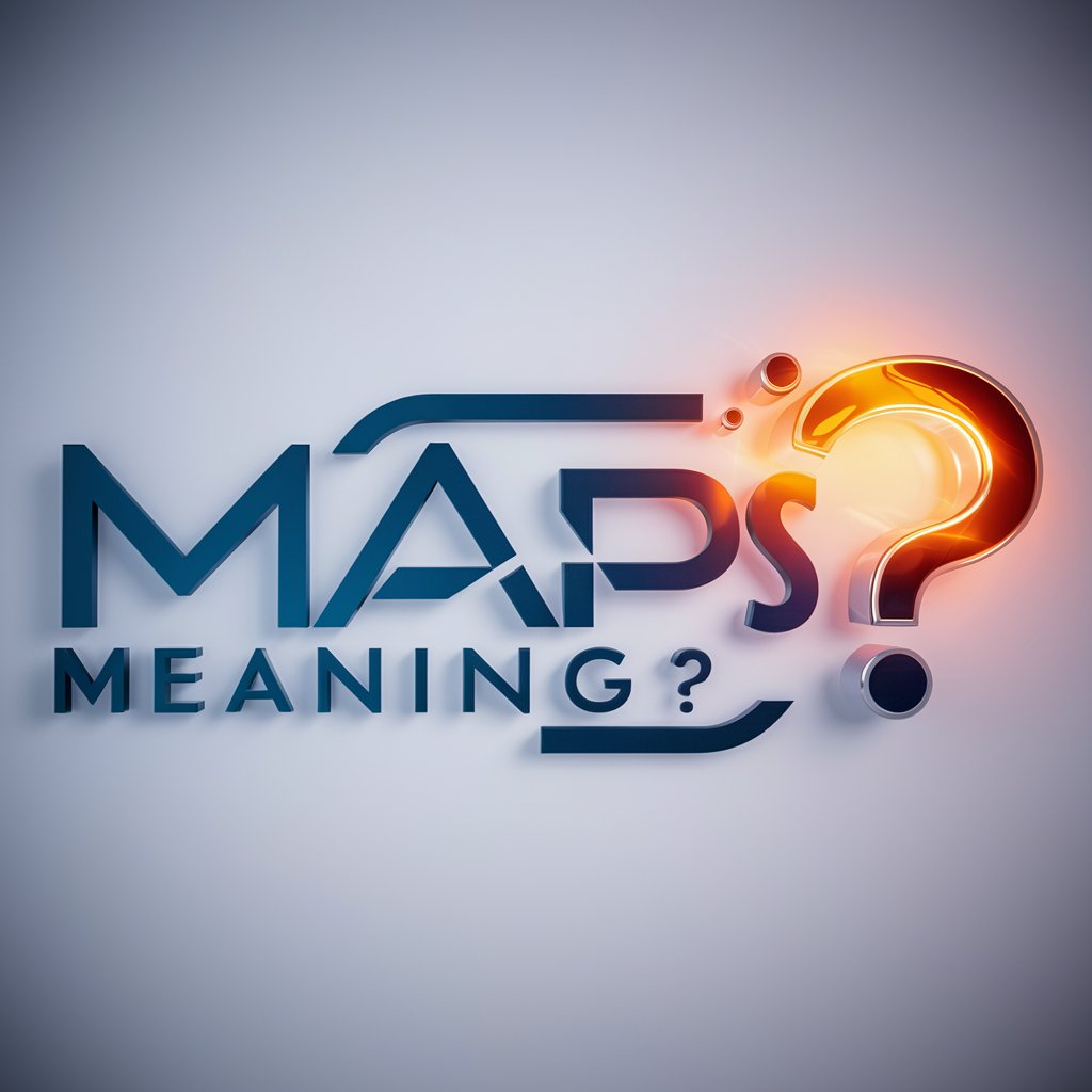 Maps meaning?