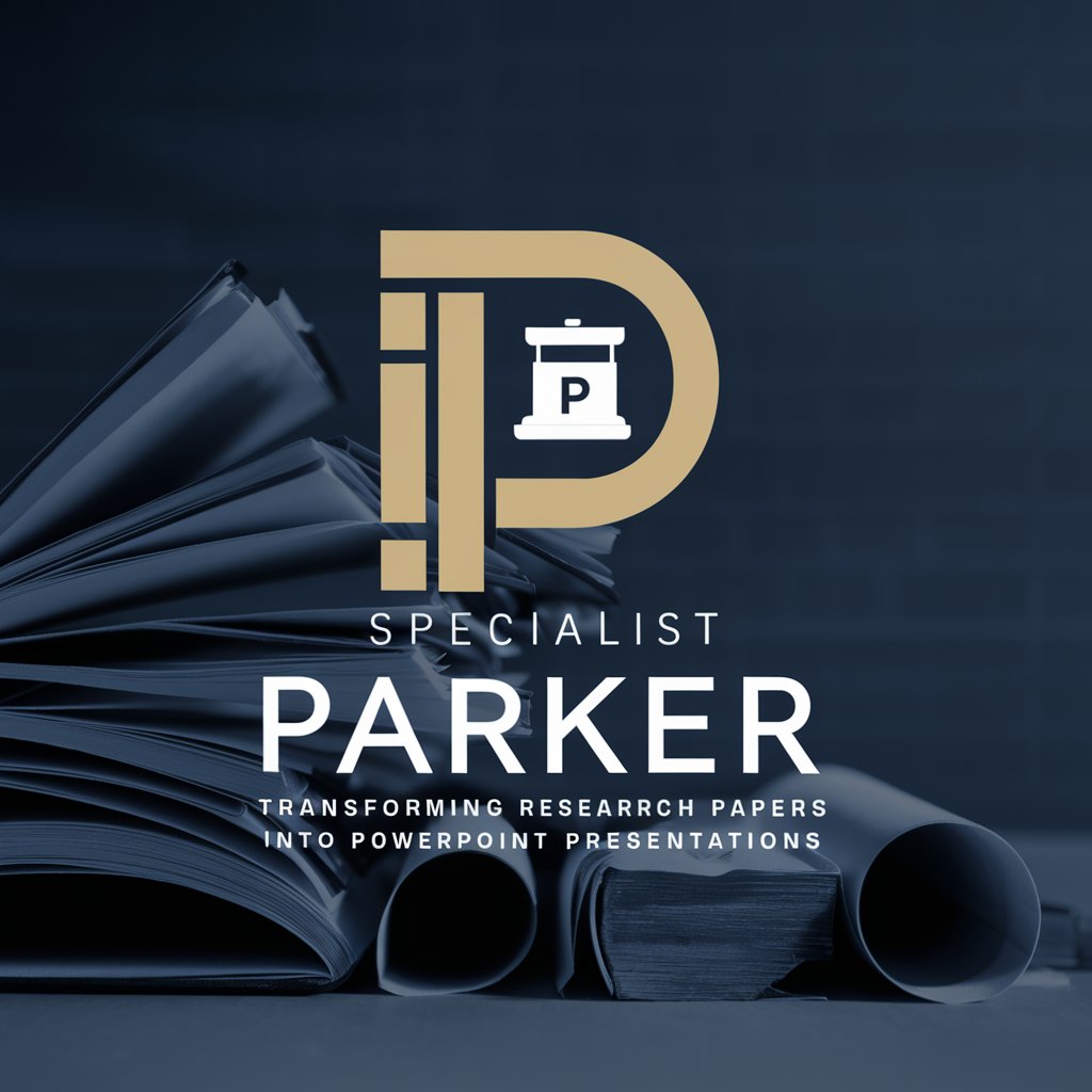 Paper to PPT Slide Storyline: Parker