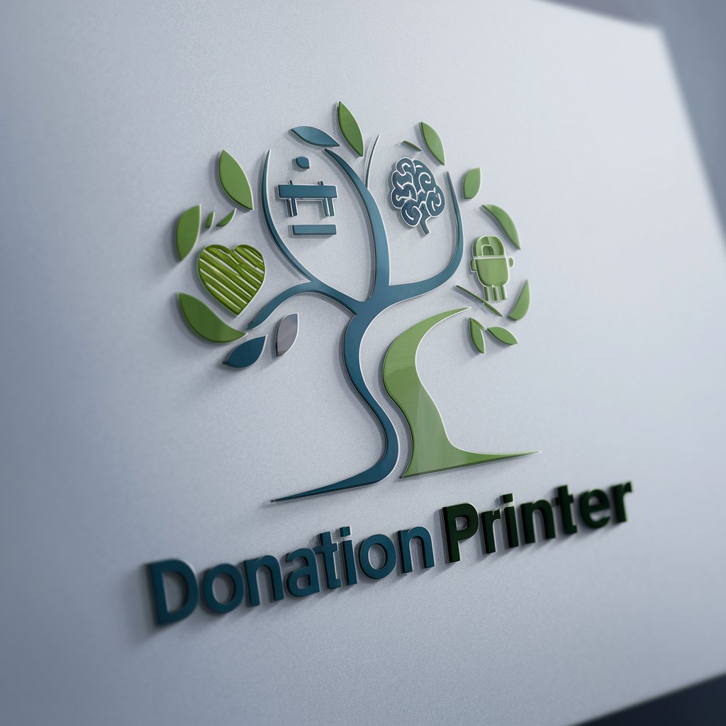 Donation Printer in GPT Store
