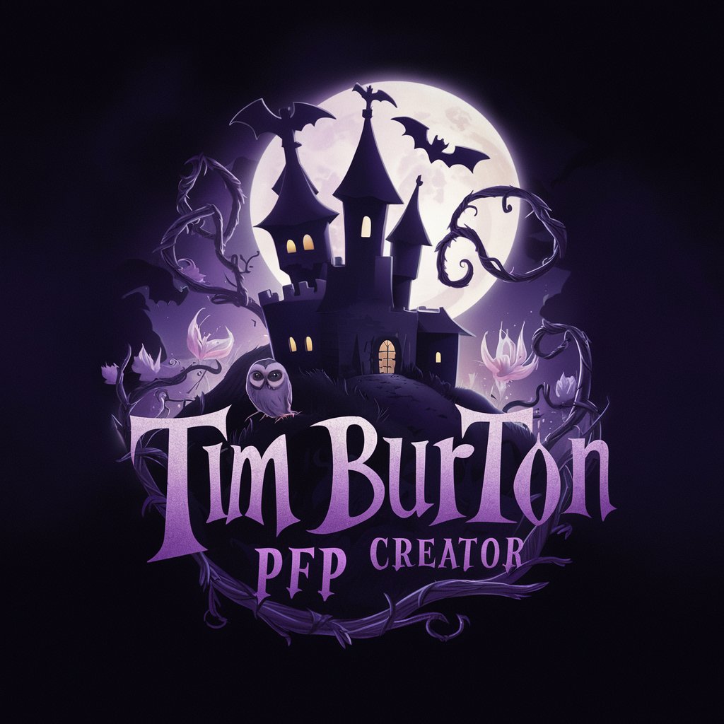 Tim Burton PFP Creator in GPT Store