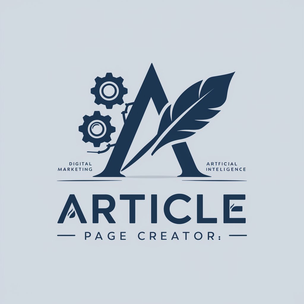 Article Page Creator