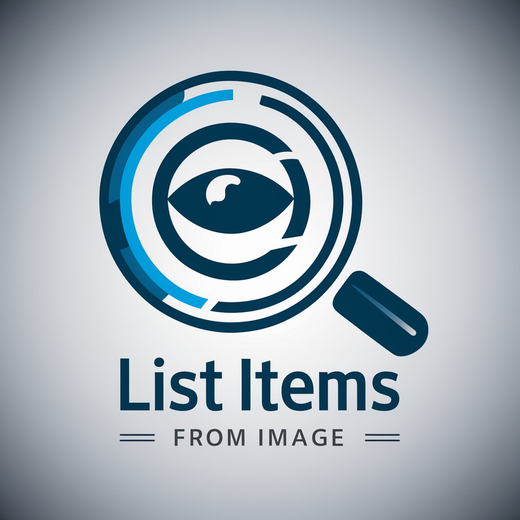 List Items From Image