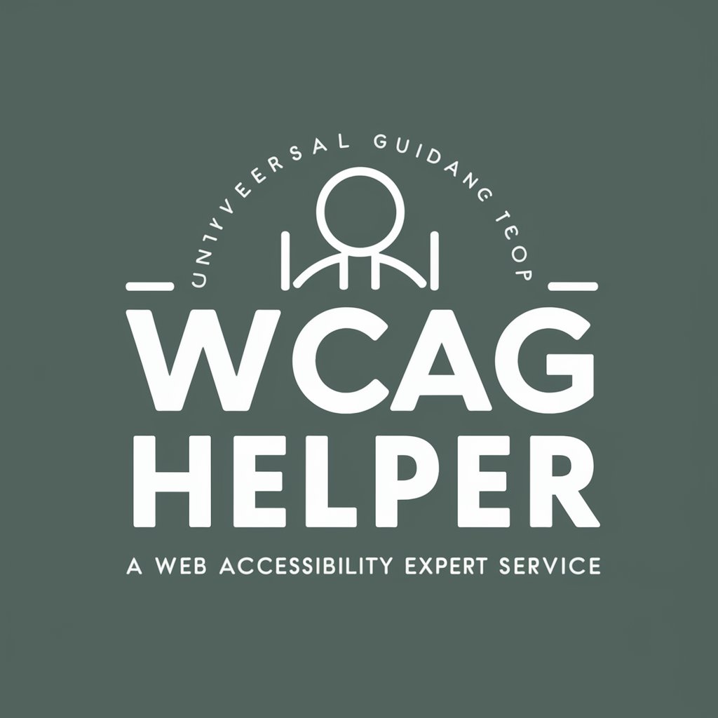 WCAG Helper in GPT Store