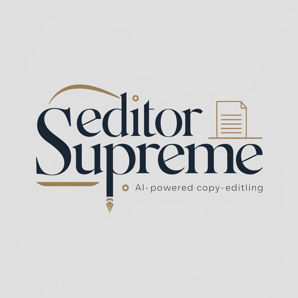 Editor Supreme in GPT Store