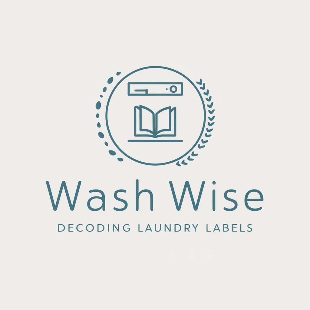 Wash Wise 👕🏷️Decoding Laundry Labels💧 in GPT Store