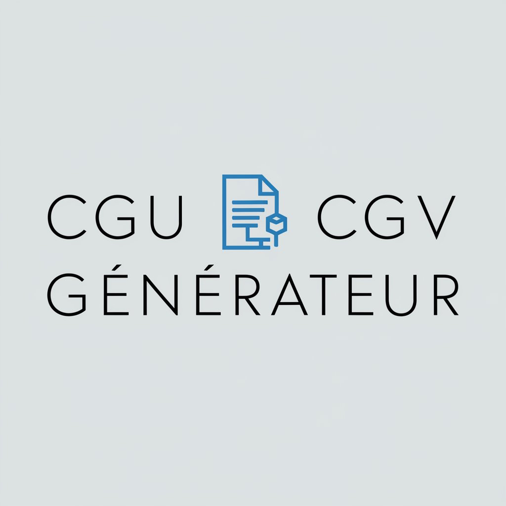 CGU & CGV Générateur