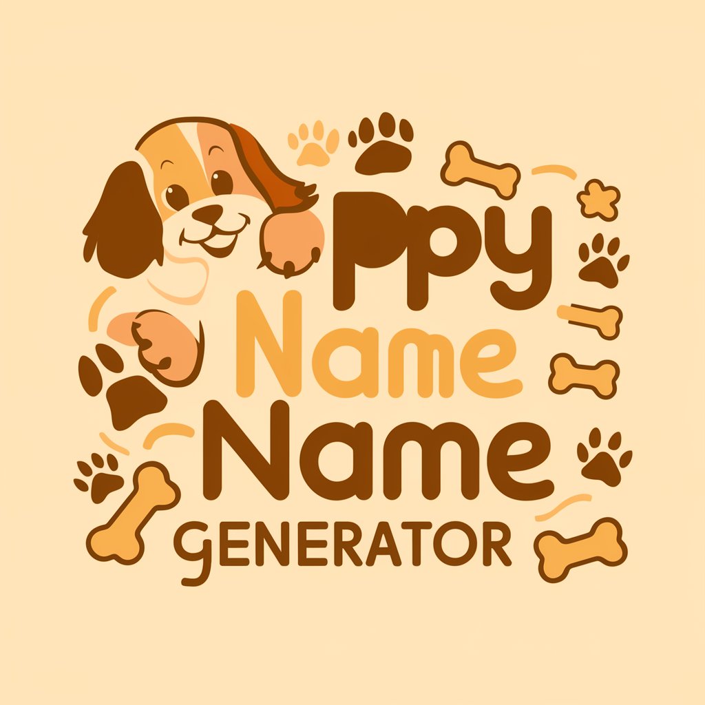 Puppy Name Generator in GPT Store