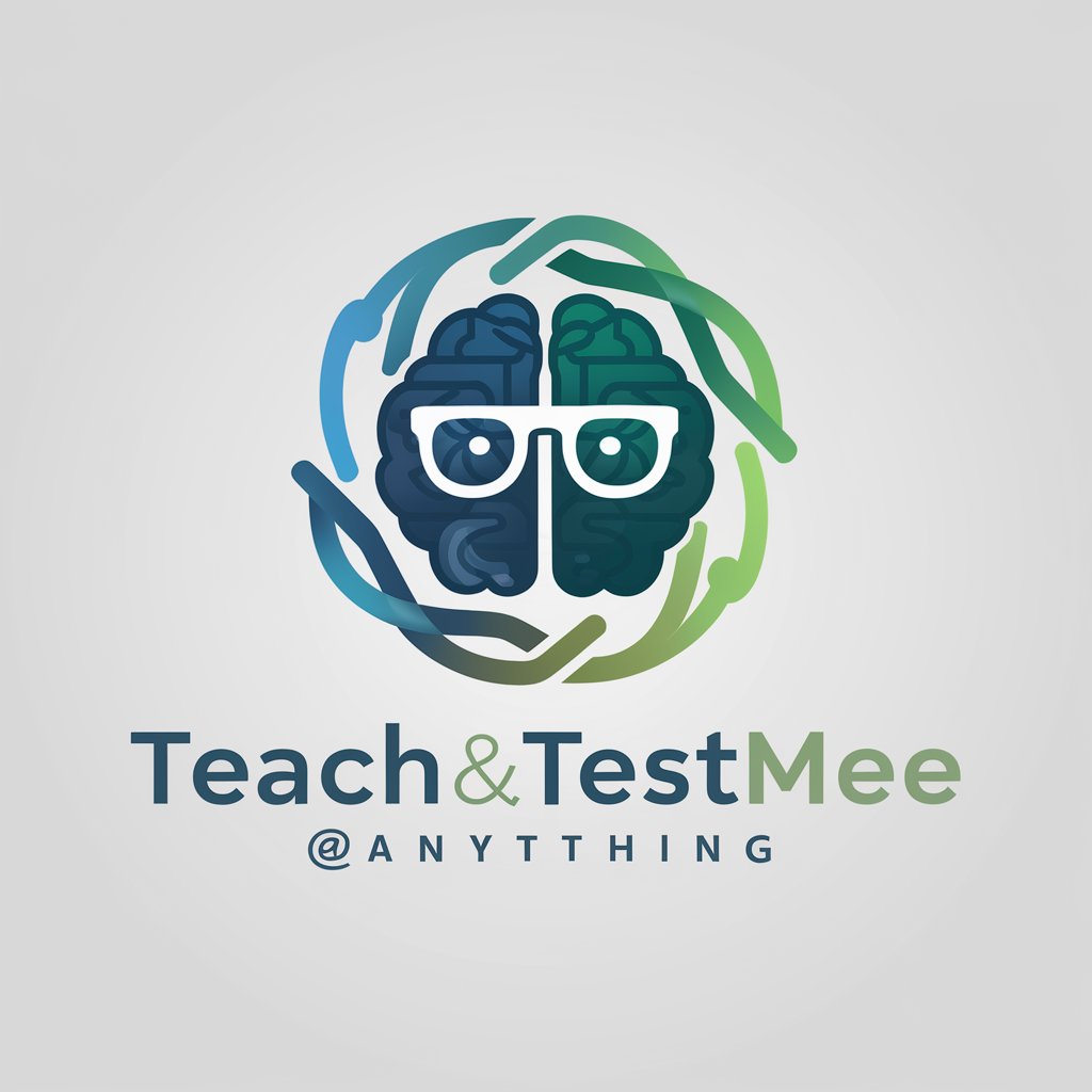 Teach&TestMe@Anything