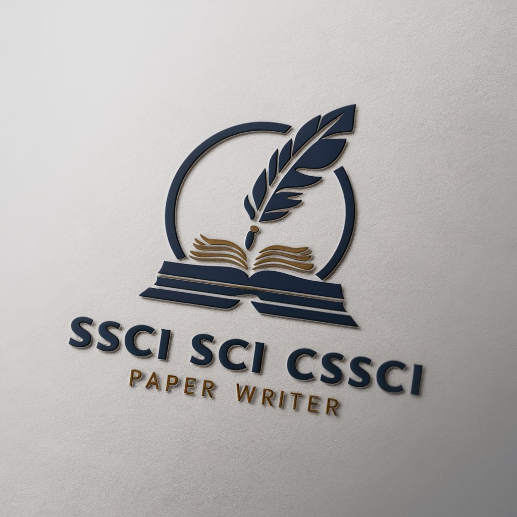 SSCI SCI CSSCI SCOPUS Paper Writer in GPT Store