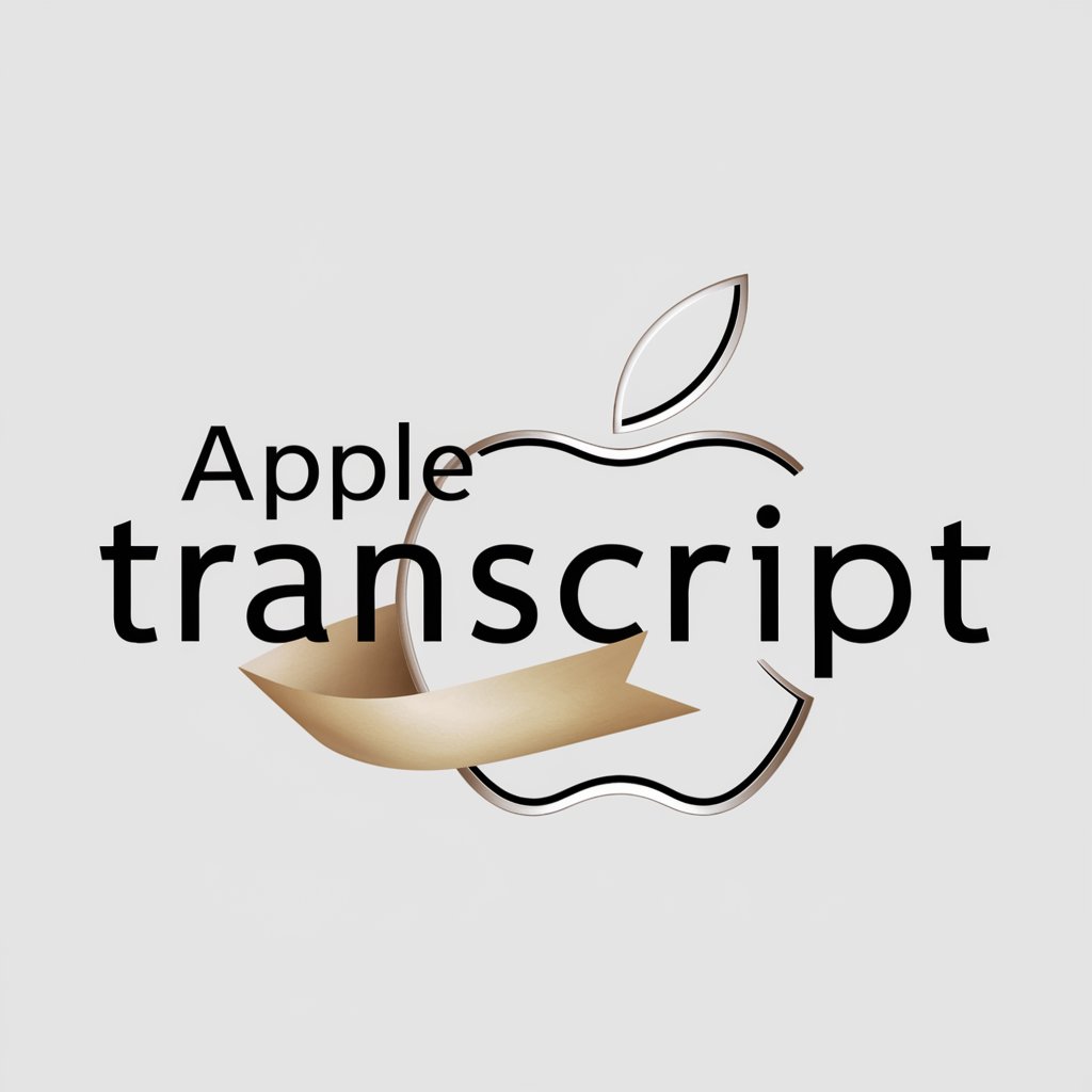 Apple Transcript in GPT Store