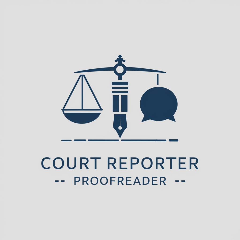 Court Reporter Proofreader in GPT Store