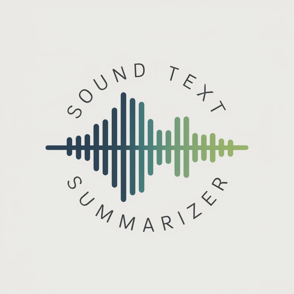 Sound Text Summarizer in GPT Store