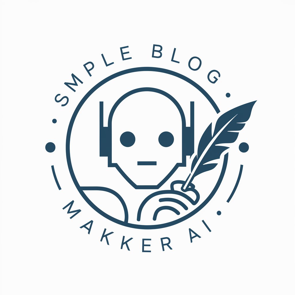 シンプルブログメーカー”AI. Simple Blog Maker