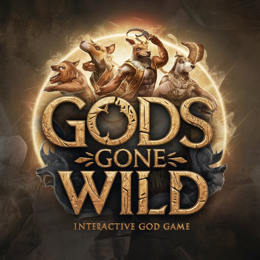 Gods Gone Wild, a text adventure game in GPT Store