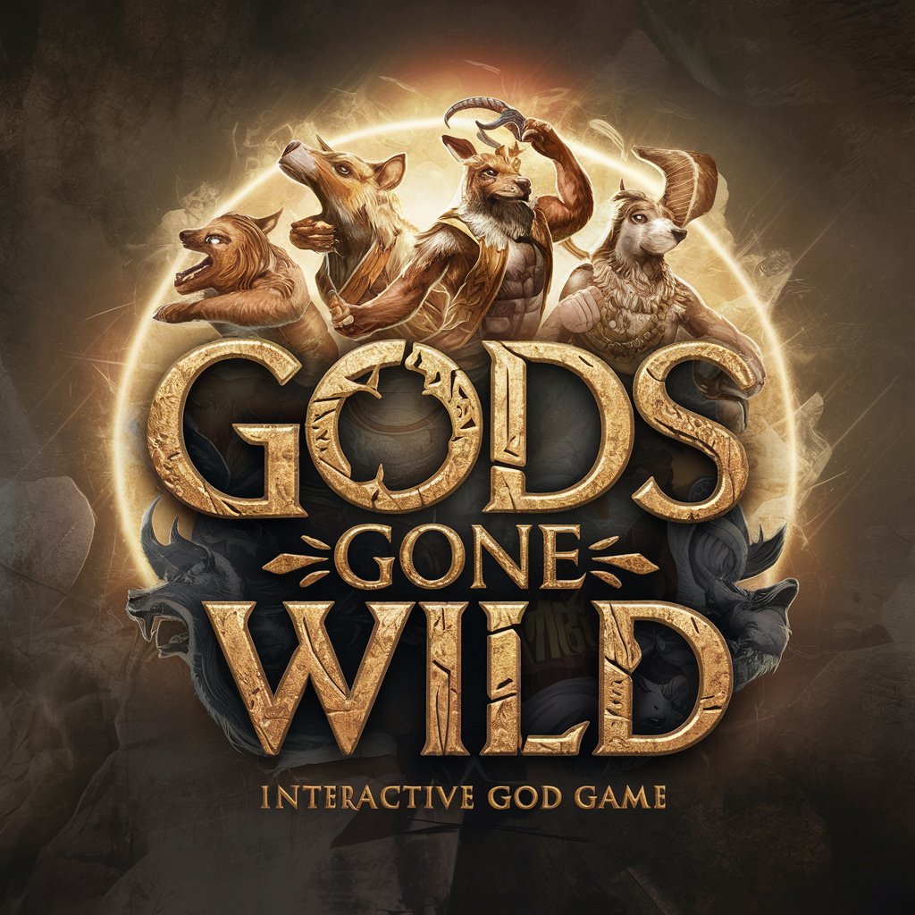 Gods Gone Wild, a text adventure game