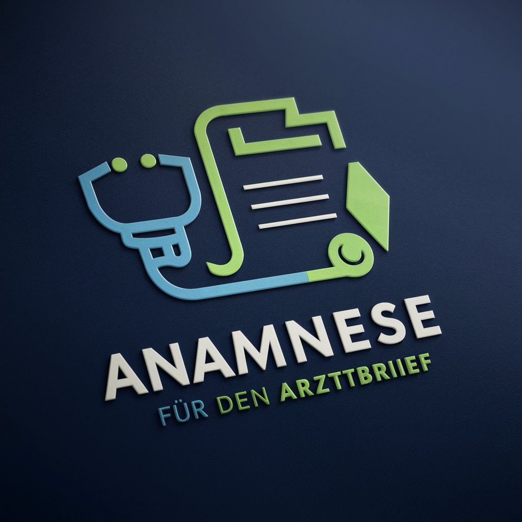 Anamnese für den Arztbrief in GPT Store