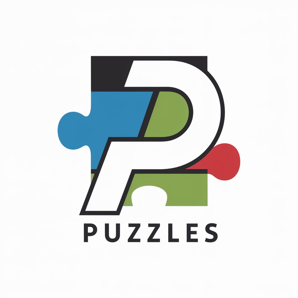 Colorful Puzzle Pieces Interlocked in Logo Design