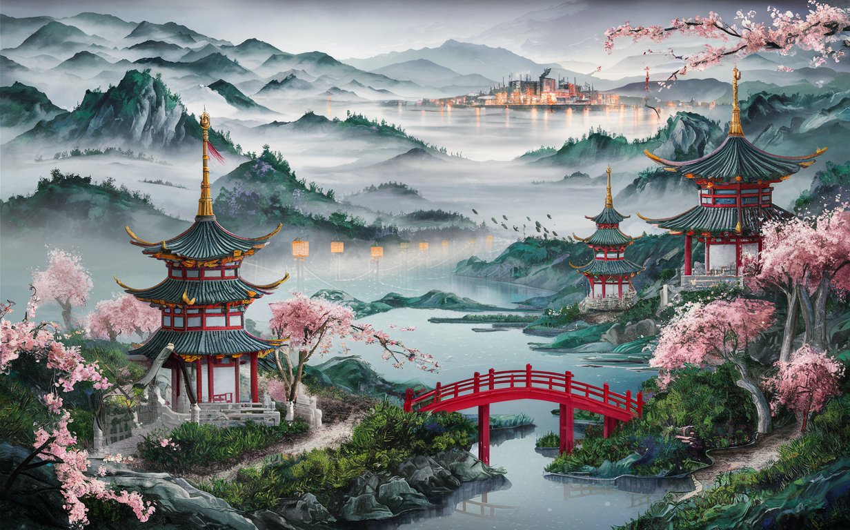 paisaje oriental