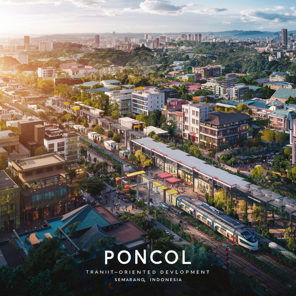 Transit Oriented Development Poncol Semarang Indonesia

The heart of Semarang: A Thriving Business Epicenter And Public Services

No building taller than 4 storeys and zoom out the landscape so we could incorporate the wider aera.

Also, consider to have train station included.
