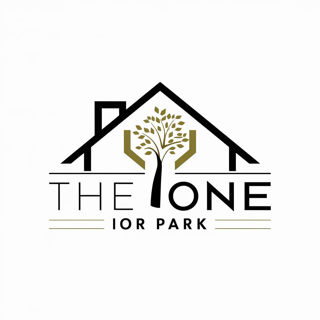 design a logo for a residebtial consteuction company called "the one - IOR park"