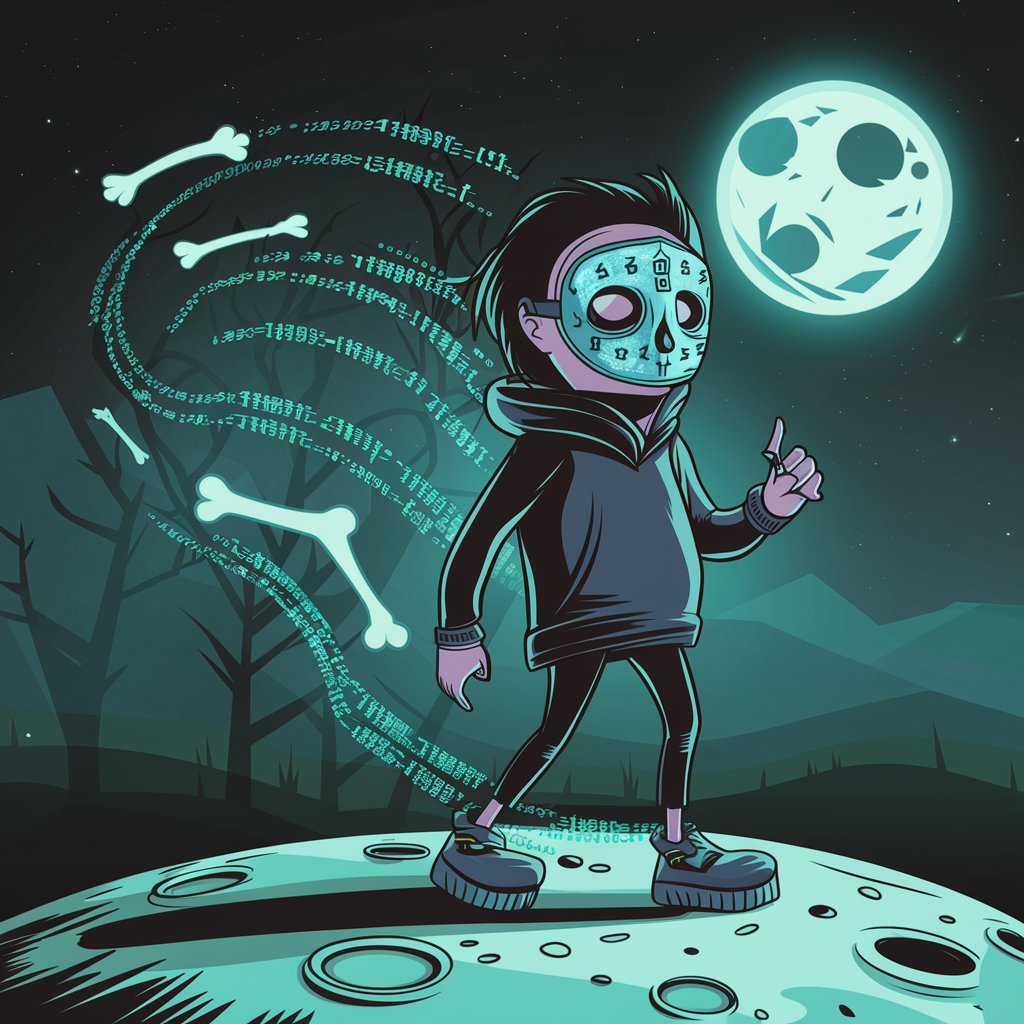 animated profile picture character including crypto, lunar, bone