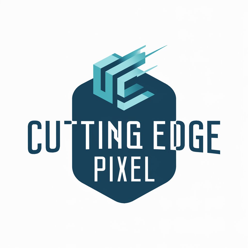 Cutting Edge Pixel Professional Software Company Logo Design