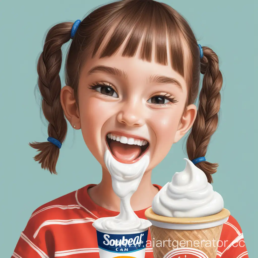 Adorable-Girl-with-a-Dollop-of-Sour-Cream-Culinary-Delight