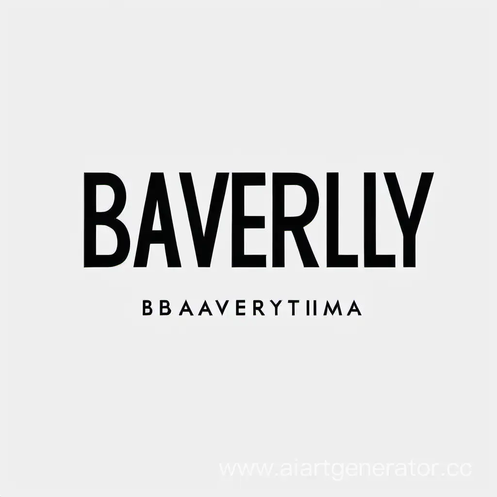 BAVERLY-Minimalist-Logo-Design-on-White-Background