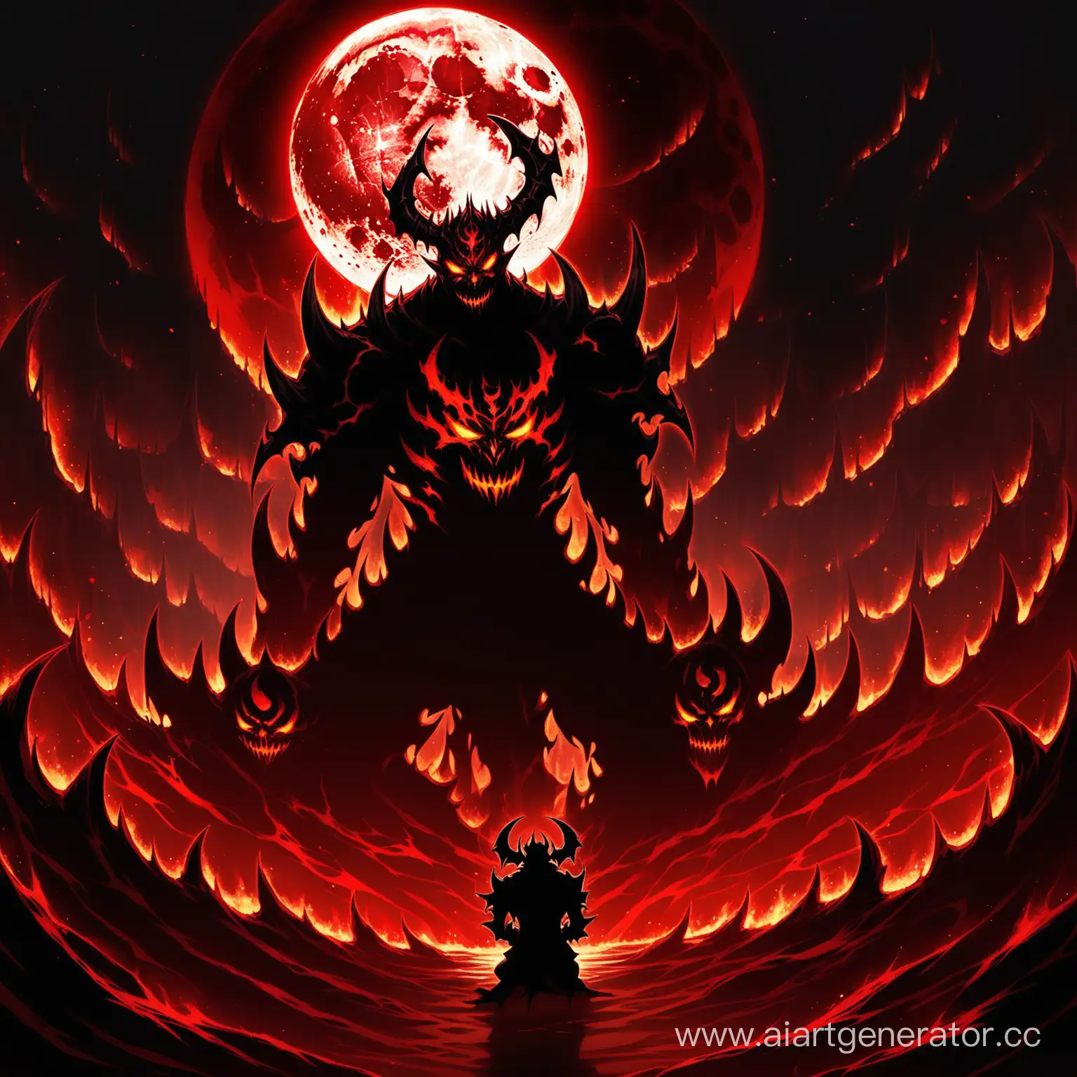 Shadow-Fiend-Sitting-Silhouetted-Against-the-Moon