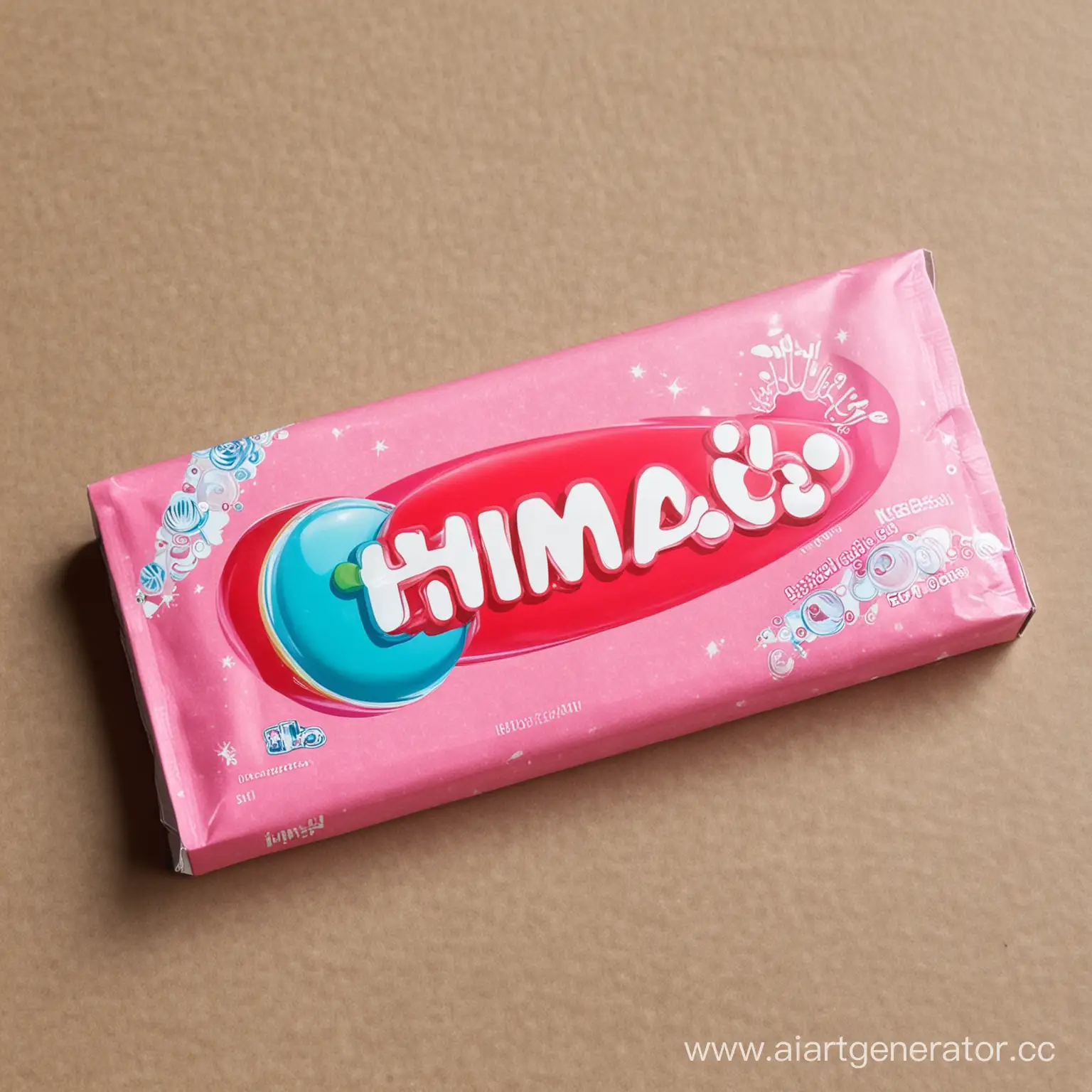 Colorful-HiMan-Bubble-Gum-Wrapper-with-Logo-14x4cm-Rectangle