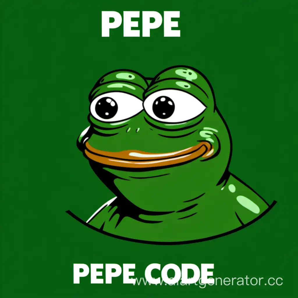 Pepe the Frog, text Pepe code