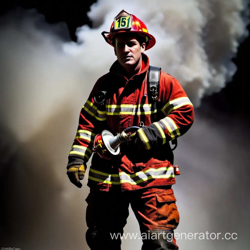 Brave-Firefighter-Battling-Blazing-Inferno