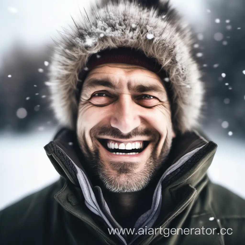 Cheerful-Man-Enjoying-Winter-Leisure-with-Open-Eyes