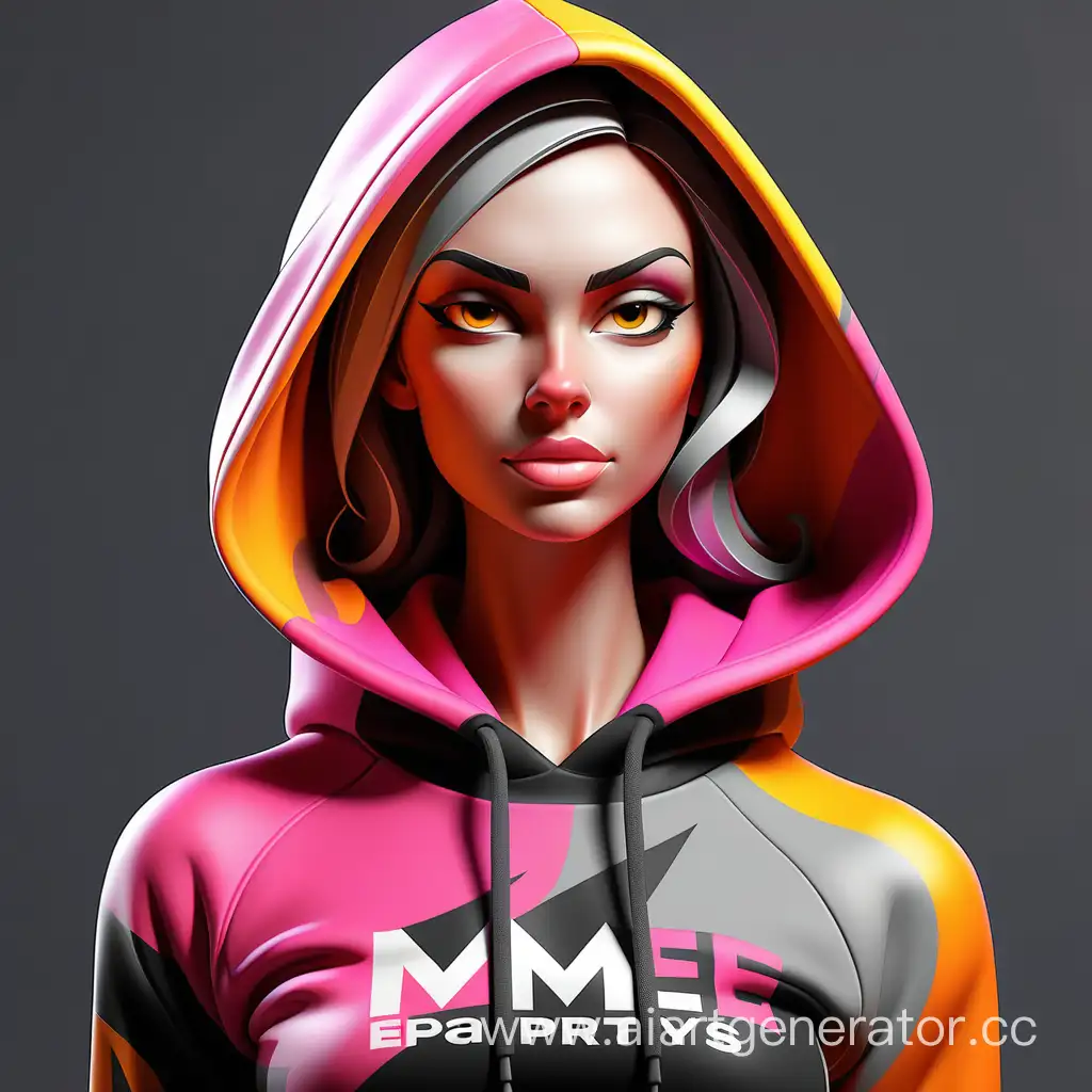 Dynamic-Female-Figure-in-Vibrant-Sportswear-Logo-Design