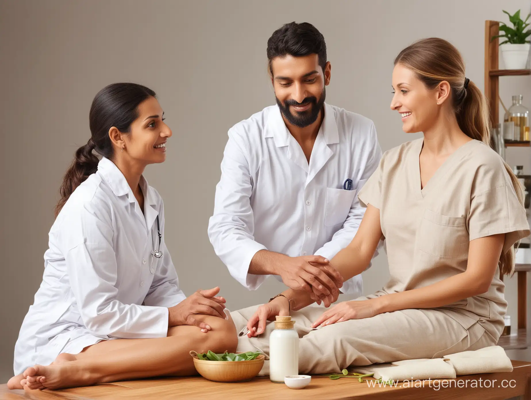 Ayurvedic-Consultation-Patient-and-Doctor-Discussing-Traditional-Medicine