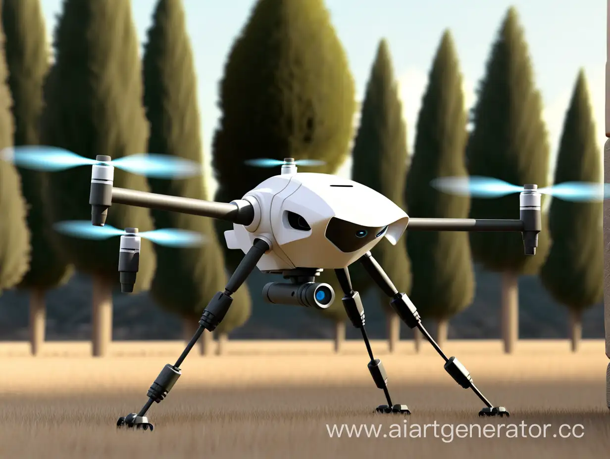 Futuristic-Hybrid-Drone-Hunter-in-Action