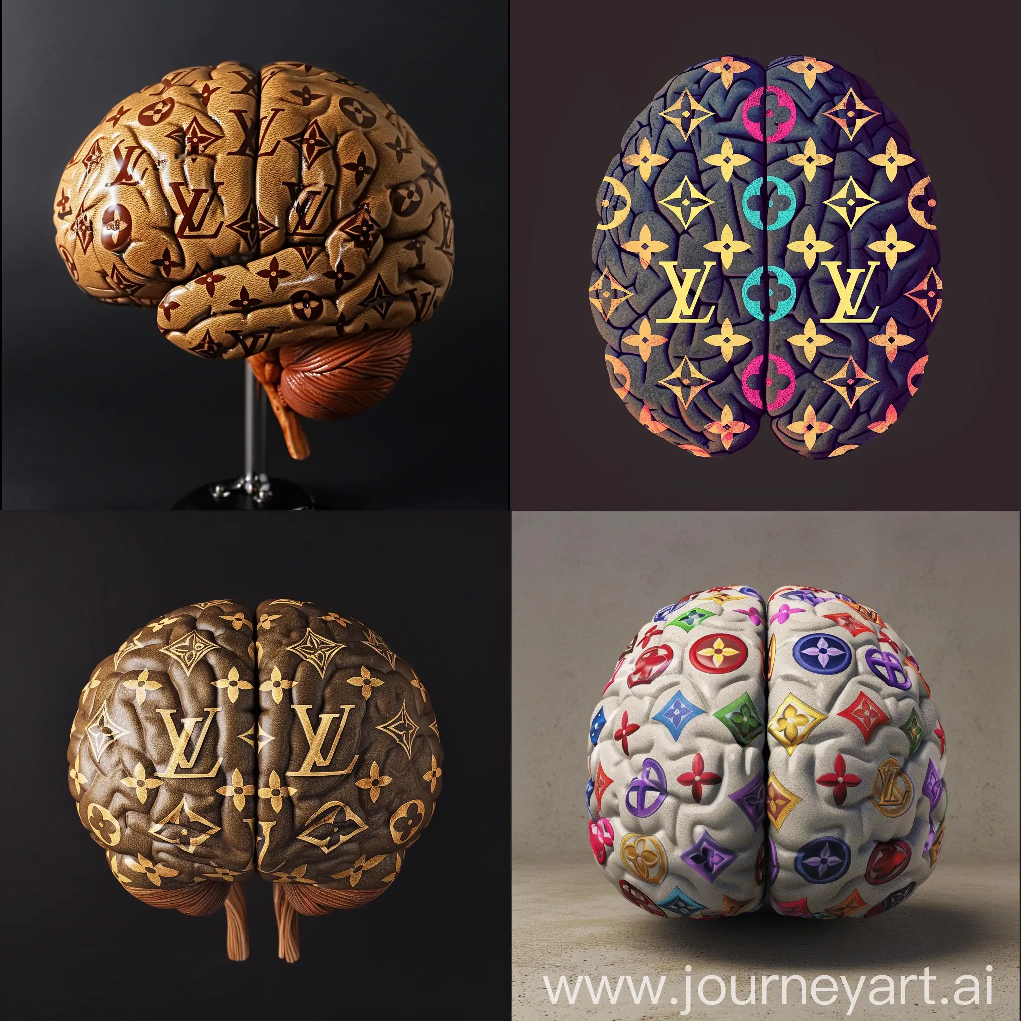 Fashion-BrandInspired-Brain-with-Louis-Vuitton-and-Famous-Logos