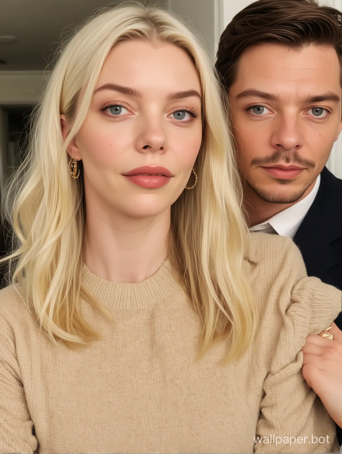 anya taylor joy as a 60 years old mother with adult son