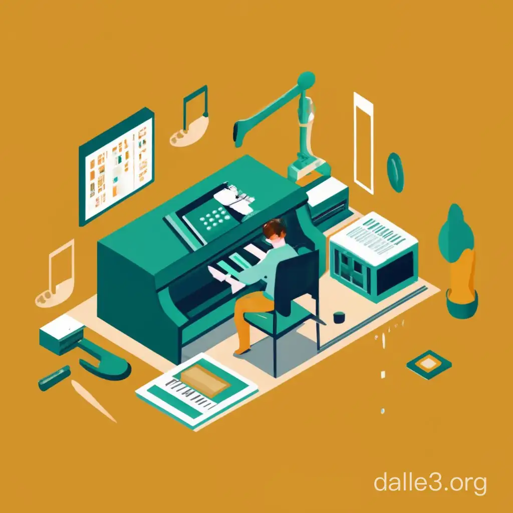 Harmony in Simplicity Minimalist Album Cover Art | Dalle3 AI