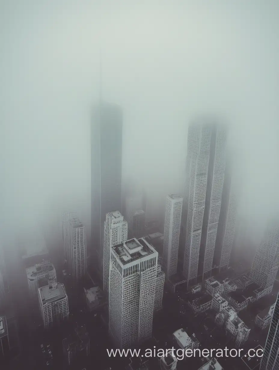 Mystical-Urban-Landscape-Enveloped-in-Fog