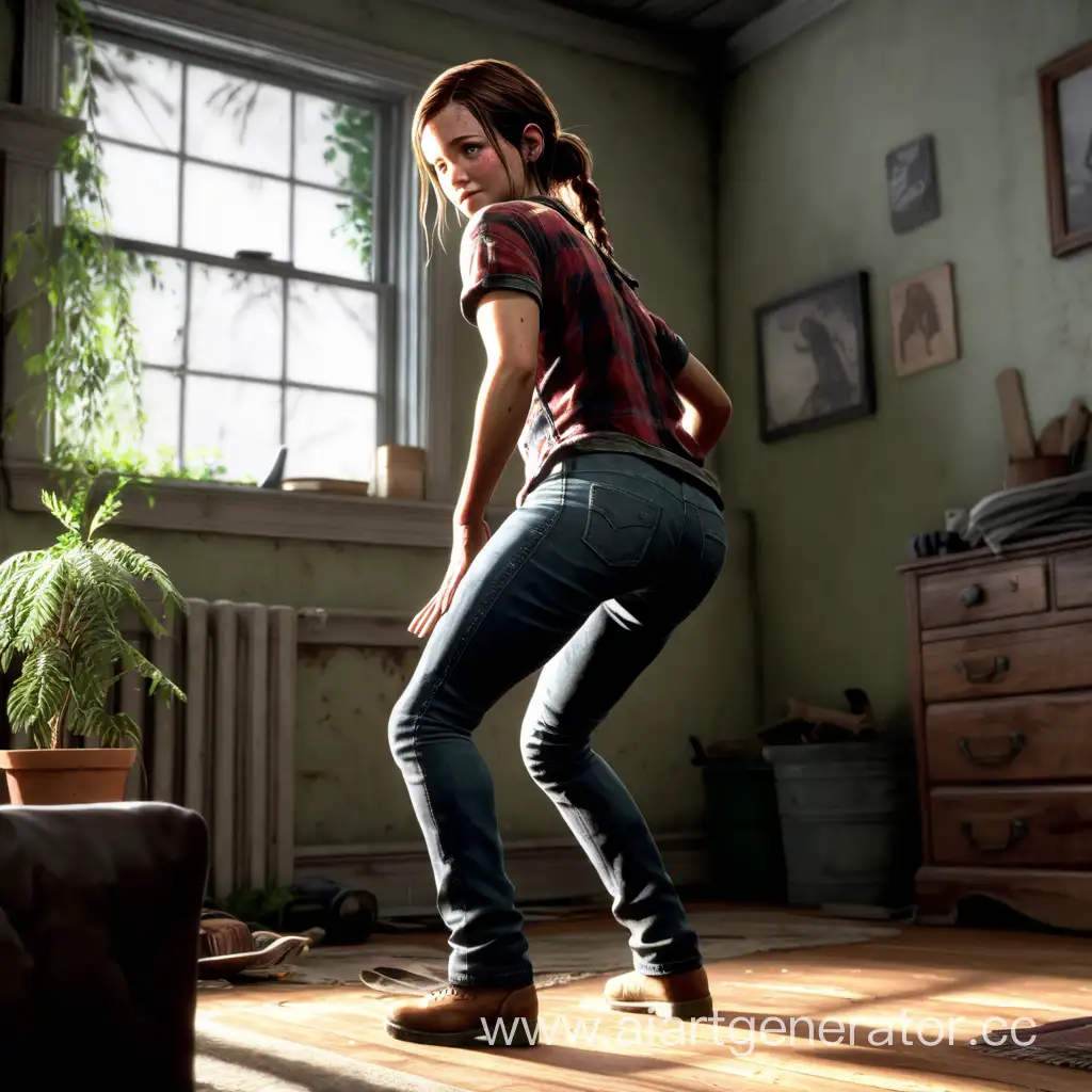 elliw from the last of us twerking